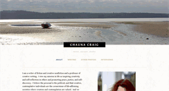 Desktop Screenshot of chaunacraig.com